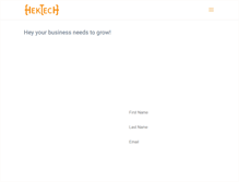 Tablet Screenshot of hektechnologies.com